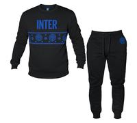 Tuta Homewear Uomo INTER Prodotto Ufficiale Cotone Felpato NATALE