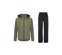 Tuta impermeabile agu essential verde