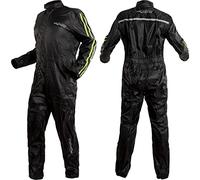 Tuta Impermeabile Moto Antiacqua Anti Pioggia Cerata Completo Scooter Fluo L