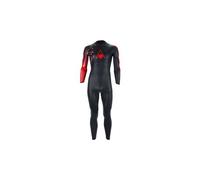 Tuta in neoprene aqua sphere racer v3 nera rossa
