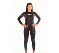 Tuta in neoprene donna Z3R0D Archi Noir M