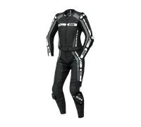 IXS RS-800 1.0, tuta in pelle 2pcs. donne 38 female Nero/Grigio/Bianco