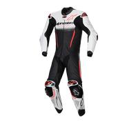 Tuta in Pelle Alpinestars GP-R7 Bianco/Nero/Rosso52 Bianco,Nero,Rosso