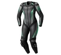 RST TracTech Evo 5, tuta in pelle 1pz. traforata donna M female Nero/Grigio/Turchia