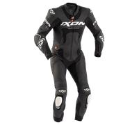 Ixon Jackal Abito monopezza in pelle moto, nero, taglia XL