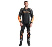 Tuta in Pelle Ixon Vortex 3 Nero/Antracite/ArancioL Nero,Antracite,Arancio