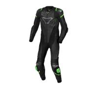 Tuta Intera In Pelle Macna Tronniq 1Pc Nero Verde UOMO 48