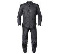 Tuta In Pelle Moto GMS GRC-1 1 Pezzo Nero118 Nero