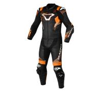 Tuta In Pelle Moto Macna Armadyl 2 Pezzi Nero/Arancio54 Nero,Arancio