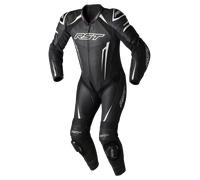 RST Tractech EVO 5 Tuta in pelle da moto di un pezzo, nero-bianco, taglia M