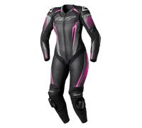 RST Tractech Evo D3O, tuta in pelle 1pz. traforata donna XL female Nero/Fucsia