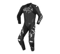 Tuta in Pelle Richa Stradale GP Nero/Bianco54 Nero,Bianco