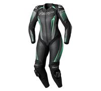 RST TracTech Evo 5, tuta in pelle 1pz. traforata donna XXL female Nero/Grigio/Turchia