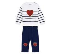 Tuta Infant Guess Bambina Felpa E Pantalone A6RG06KA6R4 G011 Bianco/Blu