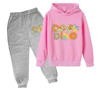 Tuta Inter Bambino- Felpa con cappuccio per bambini autunno e inverno set di felpe con cappuccio stampate popolari su biancheria intima casual carino stampato a maniche lunghe (9-10 Years)