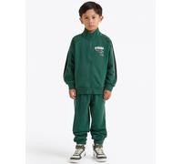 Tuta Intera Completa Full Tracksuit Ragazzi Bambini Diadora JB FZ Logo BR Verd