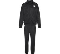 Tuta Intera Completa Full Tracksuit UOMO Diadora FZ Core Total Black con tasch