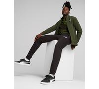 Tuta Intera Completa Full Tracksuit UOMO Puma Clean Sweat Verde con tasche