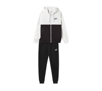 Tuta Intera Completa Full Tracksuit UOMO Puma Hooded FZ Sweat Bianco Nero