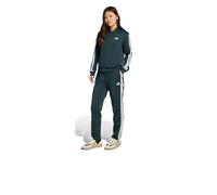 adidas Essentials 3-stripes Tracksuit Tuta da allenamento, Verde, S Donna