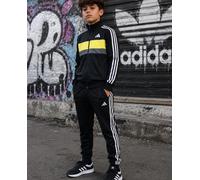 Tuta Intera Completa Tracksuit Ragazzi Unisex Adidas Ess 3Stripes Tiberio