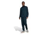Tuta Intera Completa Tracksuit UOMO Adidas 3-Stripes Verde petrolio Poliestere