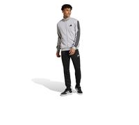 Tuta Intera Completa Tracksuit UOMO Adidas Basic 3-Stripes French Terry Grigio