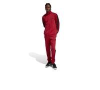 Tuta Intera Completa Tracksuit UOMO Adidas Basic 3-Stripes Tricot Amaranto