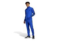 Tuta Intera Completa Tracksuit UOMO Adidas Basic 3-Stripes Tricot Blu Royal