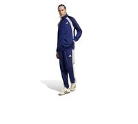 Tuta Intera Completa Tracksuit UOMO Adidas ColorBlock Blu Beige Poliestere
