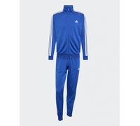 Tuta Intera Completa Tracksuit UOMO Adidas Dayready 3-Stripes Royal Bianco