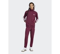 Tuta Intera Completa Tracksuit UOMO Adidas Dayready Amaranto Bianco Poliestere