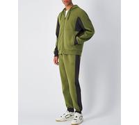 Tuta Intera Completa Tracksuit UOMO Champion Core Verde Cotone felpato