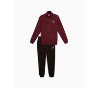 Tuta Intera Completa Tracksuit UOMO Puma Essentials Full Zip Sweat Amaranto