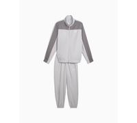 Tuta Intera Completa Tracksuit UOMO Puma Woven Colorblock Grigio chiaro