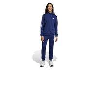 Tuta Intera Completa UOMO Adidas 3-Stripes French Terry Blu Poliestere