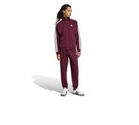 Tuta Intera Completa UOMO Adidas Basic 3-Stripes Fleece Amaranto Bianco