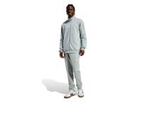 Tuta Intera Completa UOMO Adidas Basic 3-Stripes Fleece Bianco Ghiaccio