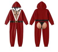 Tuta intera da uomo con cappuccio e zip a maniche lunghe e stampa a tema. | Tuta Uomo Calda Doppiopetto Testimone Oversize Ginniche Calcio Primaverile Damascati Kilt Migliore Correre Tutto