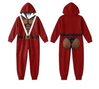 Tuta intera da uomo con cappuccio e zip a maniche lunghe e stampa a tema. | Tuta Uomo Calda Doppiopetto Testimone Oversize Ginniche Calcio Primaverile Damascati Kilt Migliore Correre Tutto