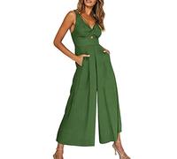 Tuta Intera Donna Elegante Tute Donna Eleganti Con Schiena Scoperta Completo Donna Con Paillettes Curvy Pantaloni Scollo a V One Piece Overall Carnevale Completi a Gamba Larga Brillantini Party
