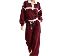 Tuta Intera Donna Morbida Cerimonia Velluto Oversize Casual Jogger Primaverili Pesanti Cuore Largo Cammello Floreale Camminare Americana Boxing Spacco Unico Freddo 4 Caldo Outlet
