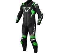 Tuta Intera In Pelle Macna Armadyl Nero Verde UOMO 58