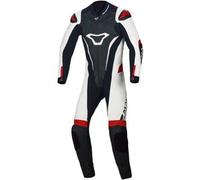 Macna Junior, tuta in pelle 1pcs. Bambini 152 male Nero/Bianco/Rosso