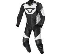 Tuta Intera In Pelle Macna Varshall Nero Bianco UOMO 52
