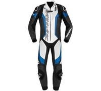 Spidi Laser Pro, tuta in pelle 1pz. perforata 52 male Nero/Bianco/Blu