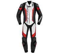 Spidi Laser Pro Tuta in moto forata a un pezzo, nero/rosso, Taglia 56