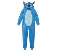 Tuta intera in pile Stitch Blu 12 anni - 150 cm