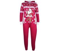 Tuta Intera Natalizia A2Z Per Bambini Con Babbo Natale E Pinguino