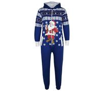 Tuta Intera Natalizia A2Z Per Bambini Con Babbo Natale E Pinguino